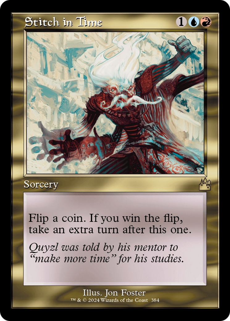 Stitch in Time (RVR-384) - Ravnica Remastered Foil
