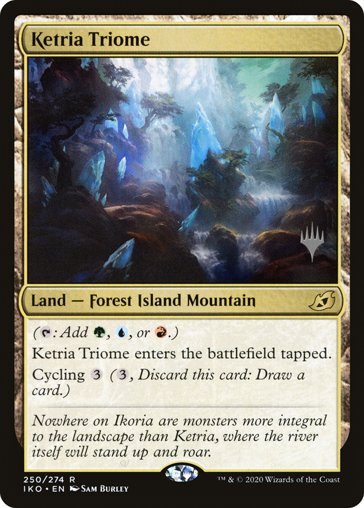 Ketria Triome (PPIKO-250) - Ikoria: Lair of Behemoths Promos Foil