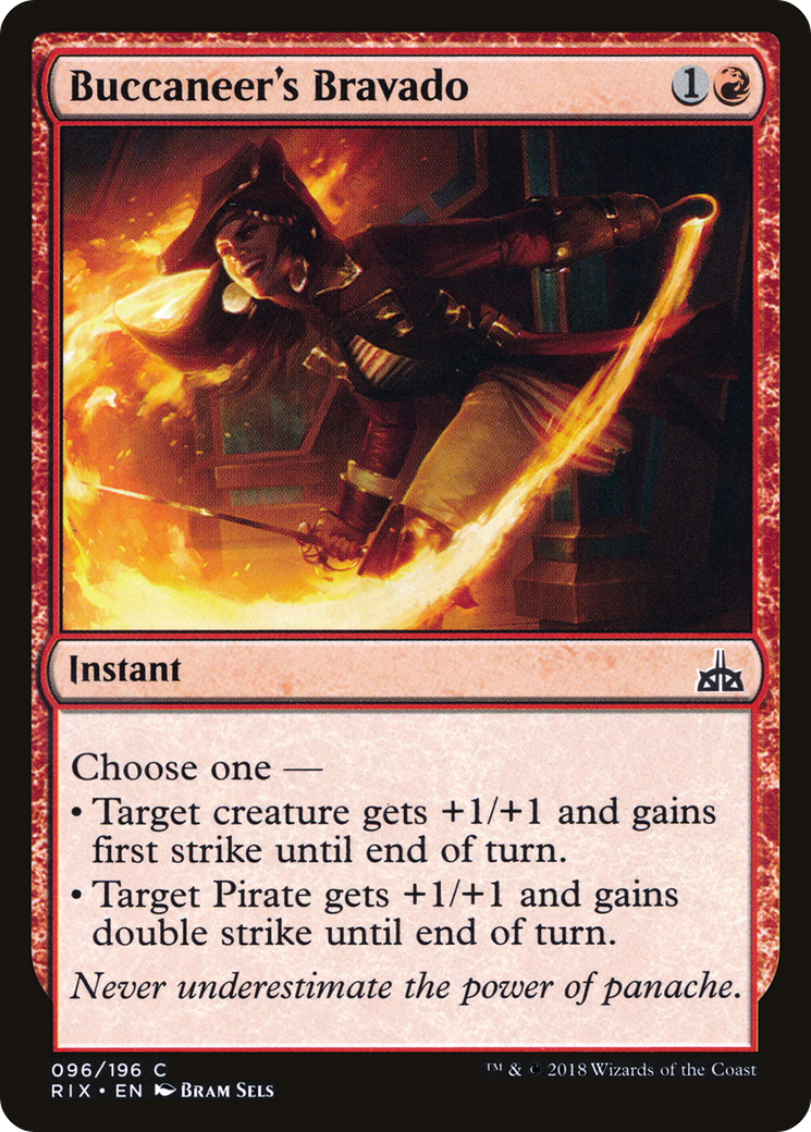 Buccaneer's Bravado (RIX-096) - Rivals of Ixalan Foil