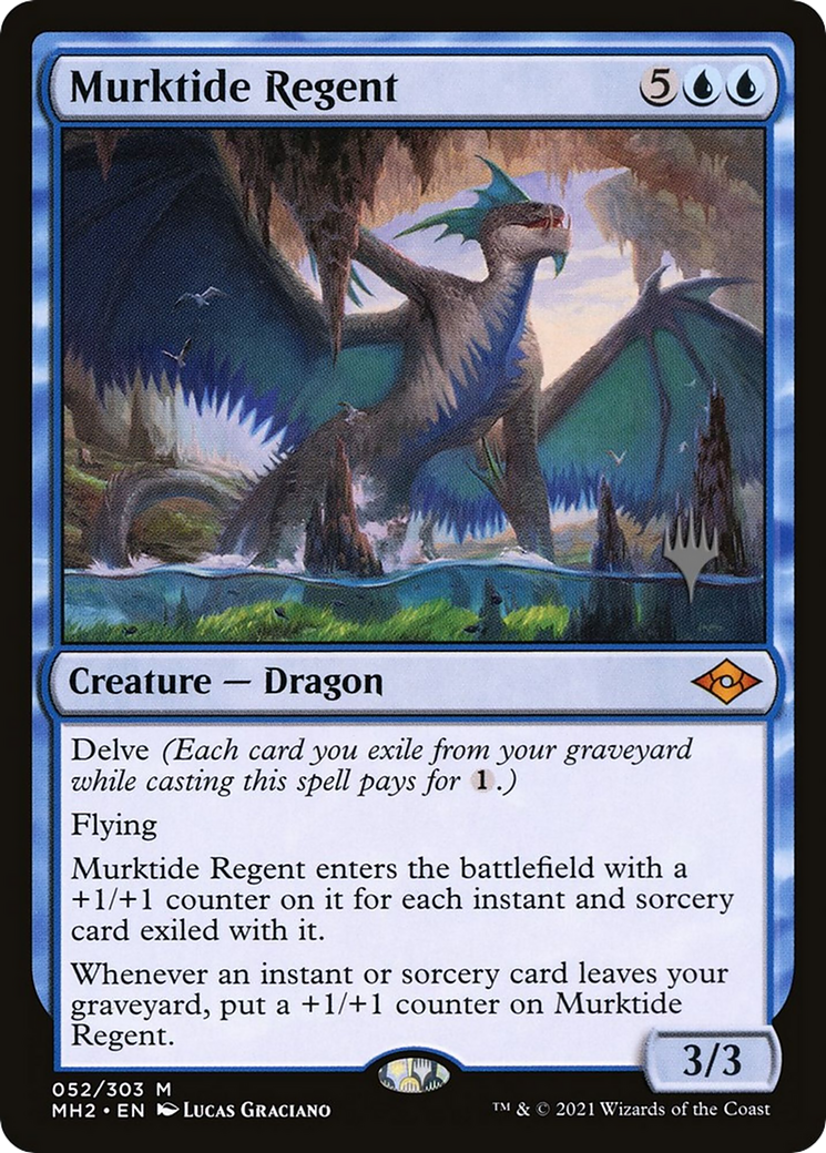 Murktide Regent (PPMKM-052) - Modern Horizons 2 Promos Foil