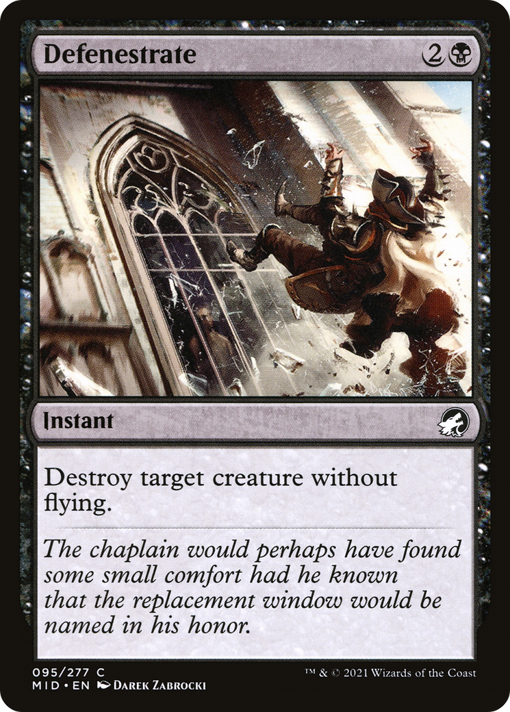 Defenestrate (MID-095) - Innistrad: Midnight Hunt