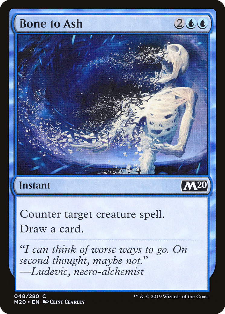Bone to Ash (M20-048) - Core Set 2020