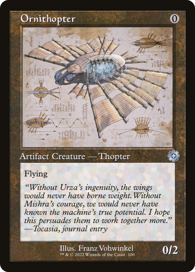 Ornithopter (BRR-100) - The Brothers' War Retro Artifacts Foil