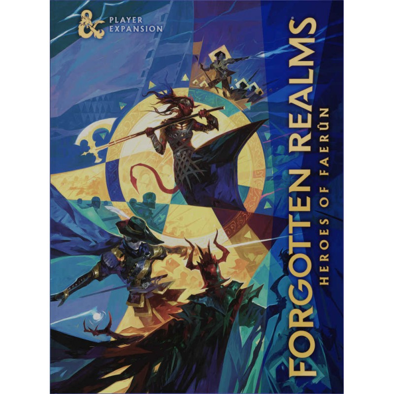 Dungeons & Dragons - Forgotten Realms: Heros of Faerûn (Alt. Cover)