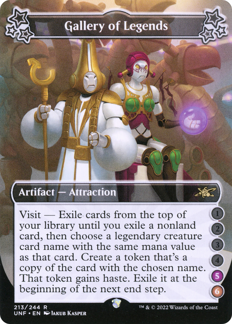 Gallery of Legends (UNF-213) - Unfinity Foil