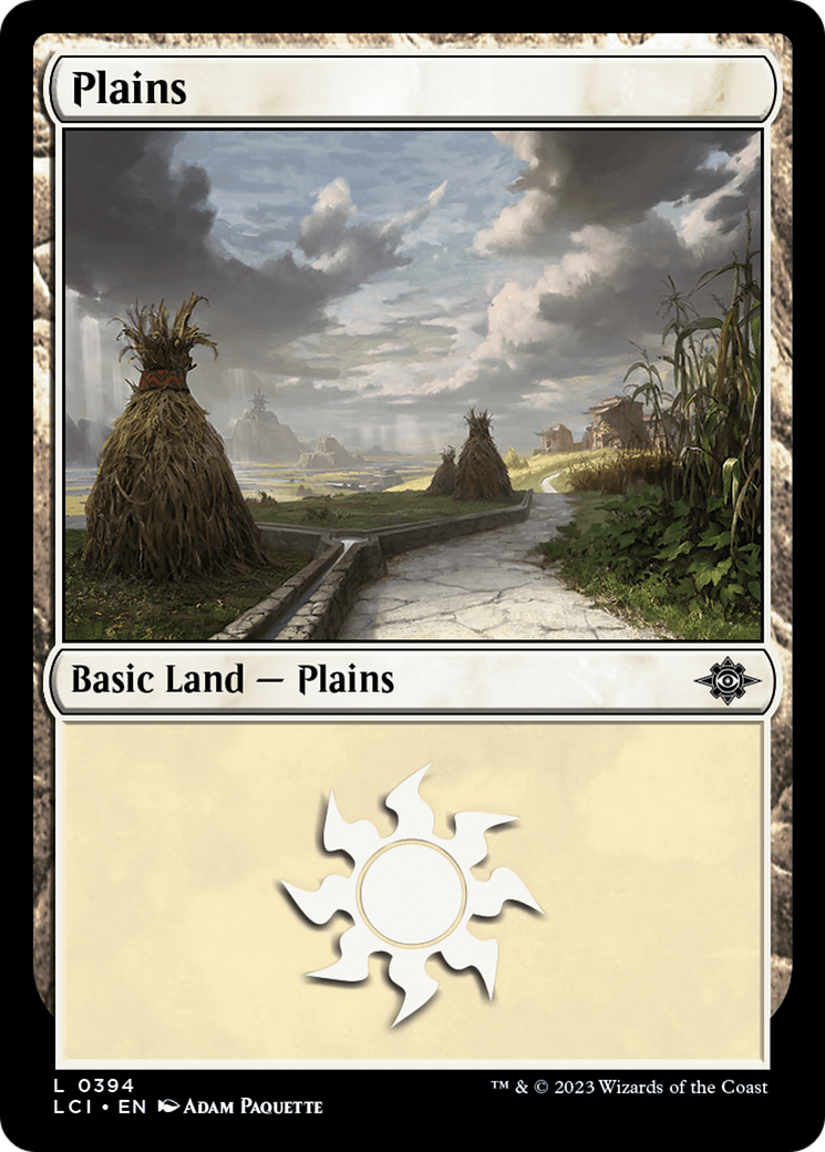 Plains (LCI-394) - The Lost Caverns of Ixalan Foil