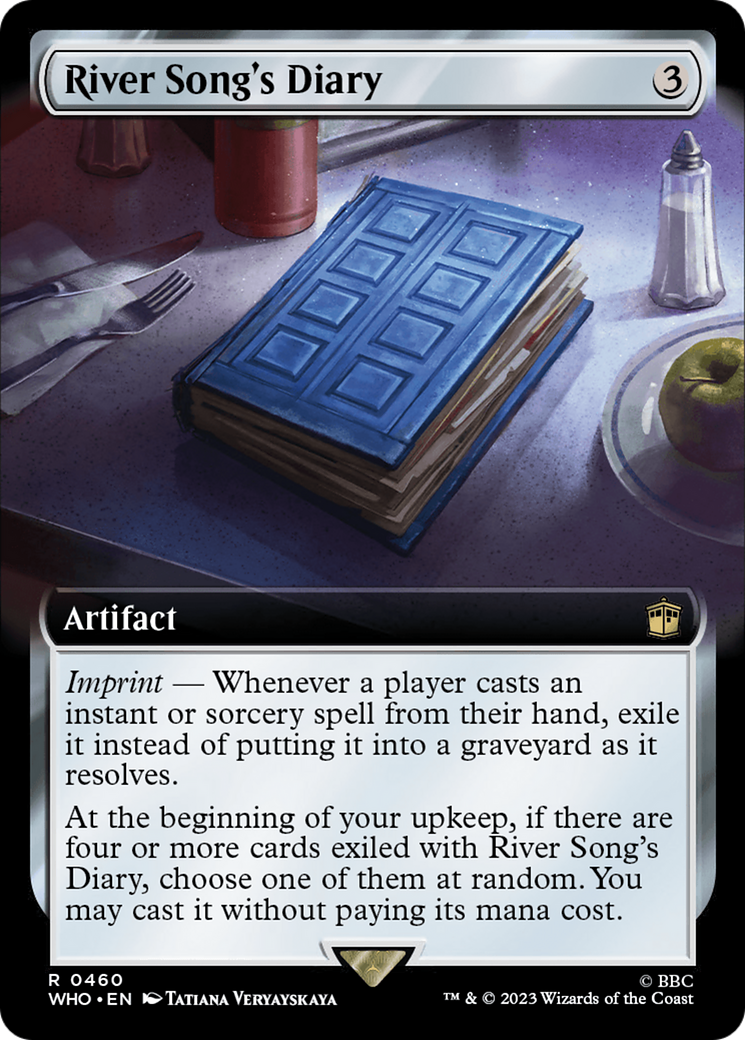 River Song's Diary (WHO-460) - Doctor Who: (Extended Art)