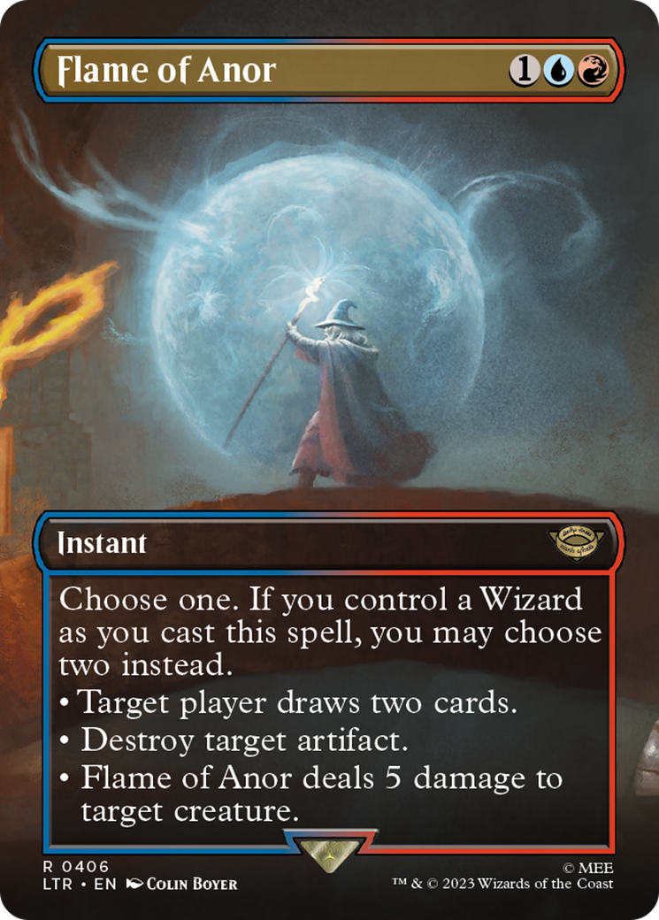 Flame of Anor (LTR-406) - The Lord of the Rings: Tales of Middle-earth (Borderless) Foil