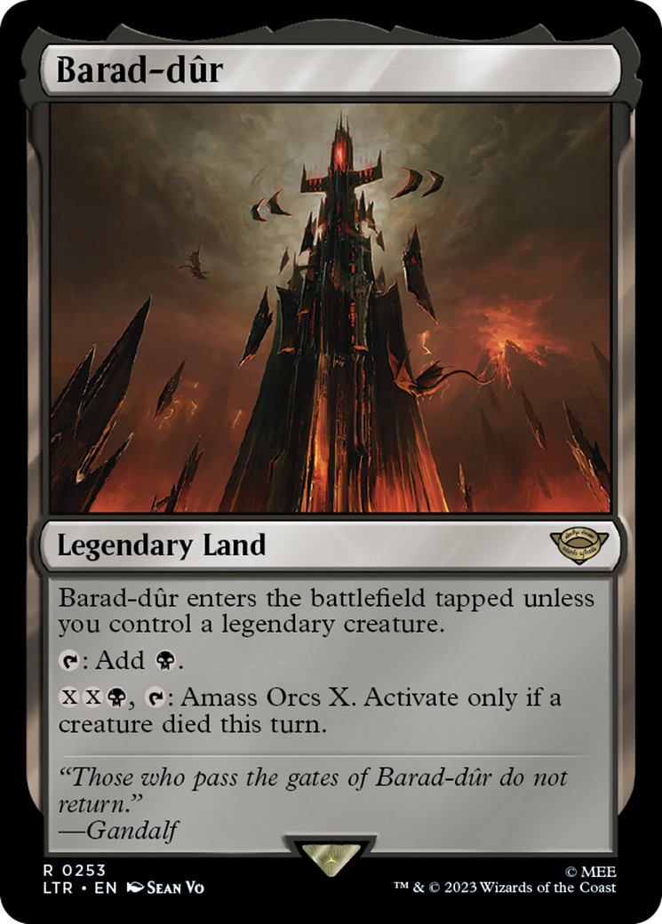 Barad-dûr (LTR-253) - The Lord of the Rings: Tales of Middle-earth
