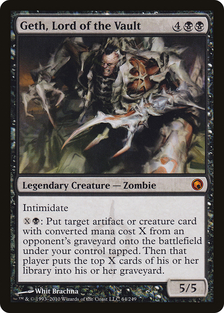 Geth, Lord of the Vault (SOM-064) - Scars of Mirrodin Foil