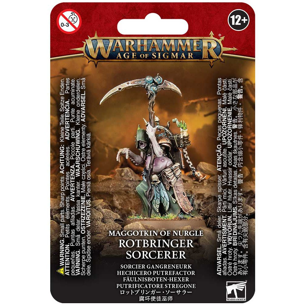 Maggotkin Of Nurgle - Rotbringer Sorcerer ( 83-61 )
