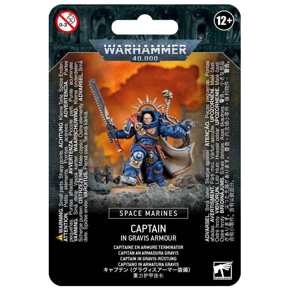 Space Marines - Captain In Gravis Armour ( 48-70 )