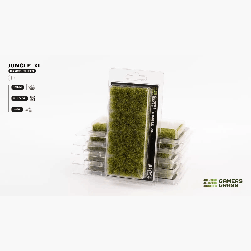 Gamer's Grass Tufts - Jungle XL
