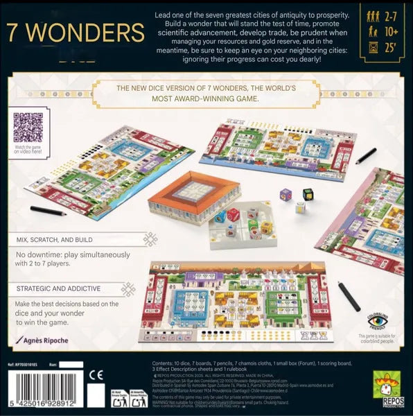 7 Wonders  - The Dice Game