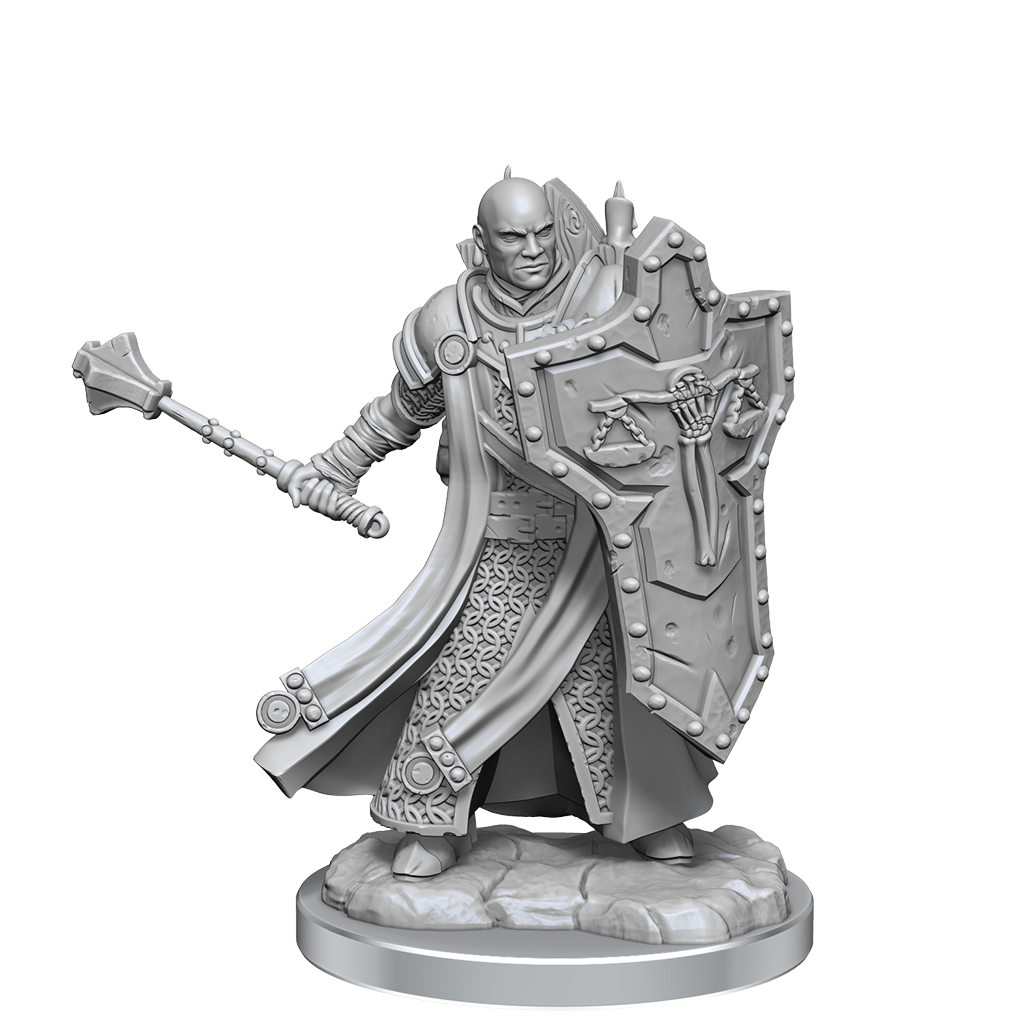 D&D Unpainted Minis: Frameworks - Human Cleric
