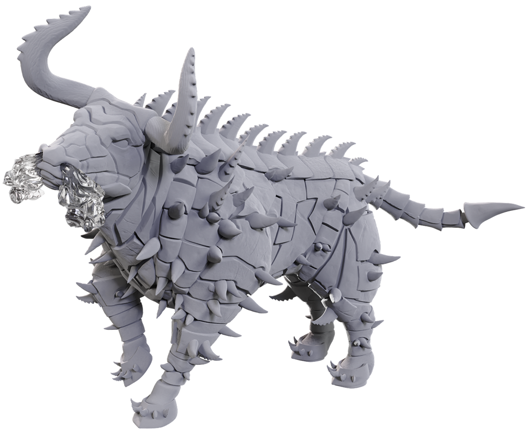 D&D Unpainted Minis: Miskath Gorgon (90768)