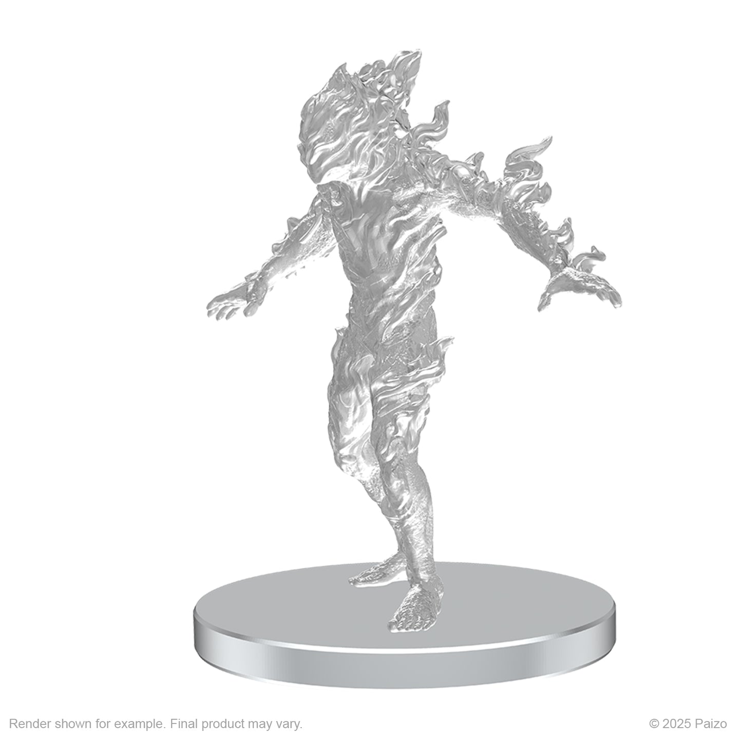 Pathfinder Unpainted Minis: Living Landslide & Living Wildfire (90833)