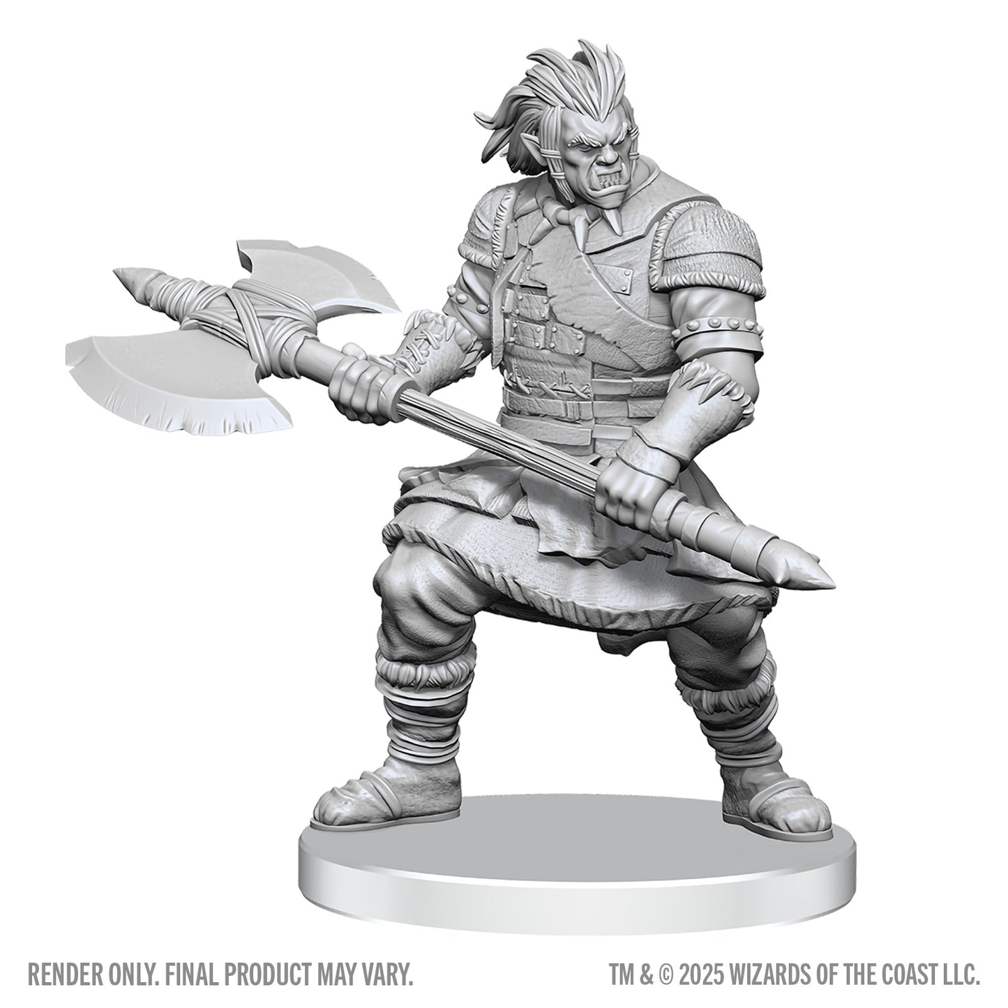 D&D Unpainted Minis - Assassin & Berserker (90809)
