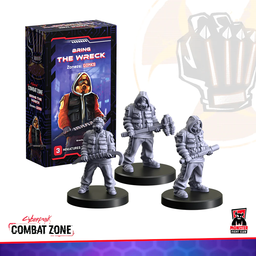 Cyber Punk Red Combat Zone : Bring The Wreck