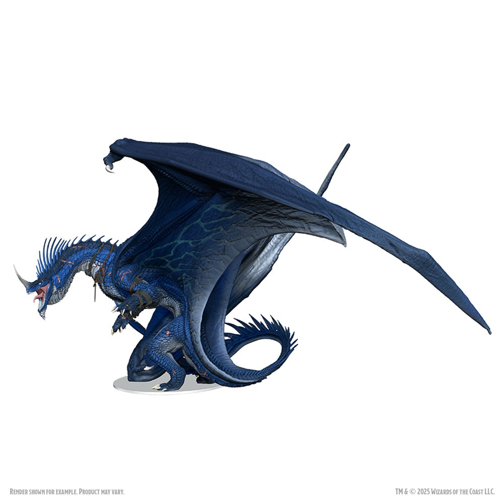 D&D Icons of the Realms - Anthradusk, Ancient Blue Dragon