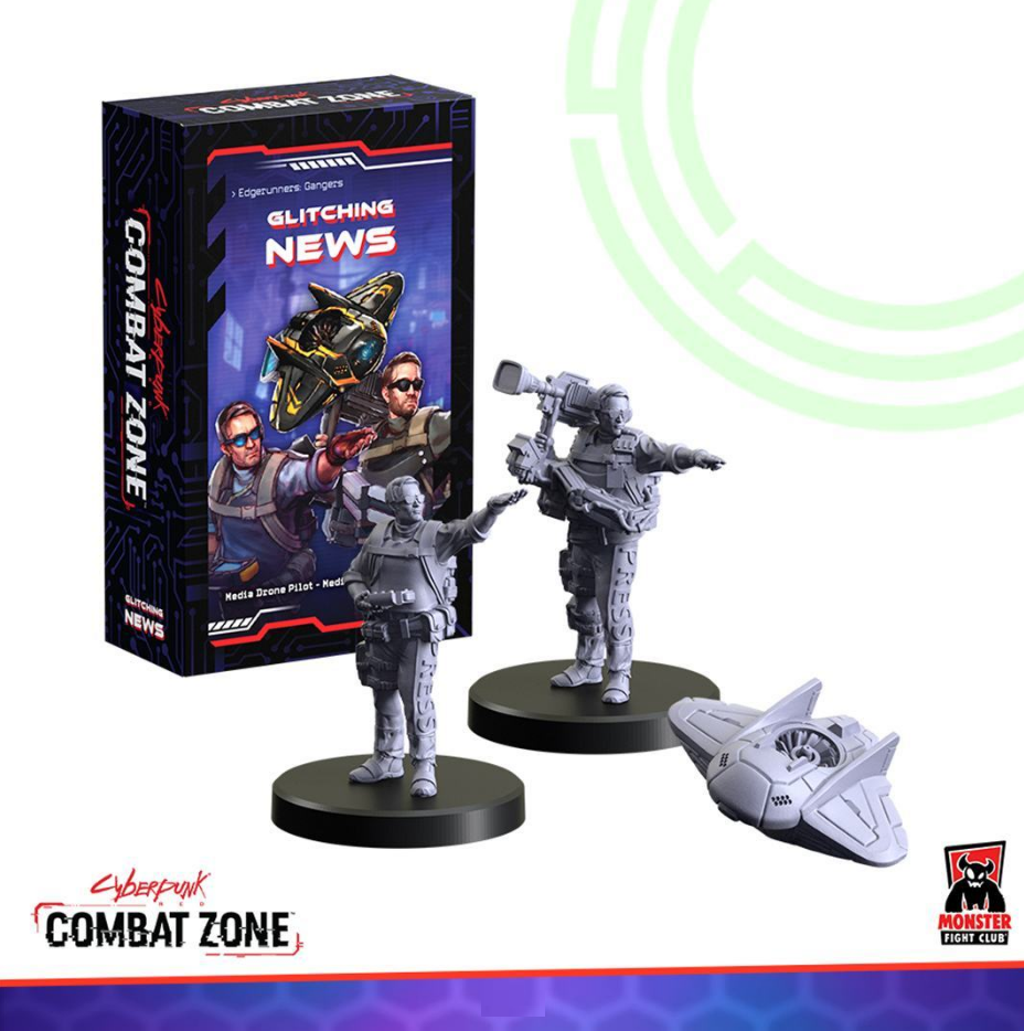 Cyber Punk Red Combat Zone : Glitching News