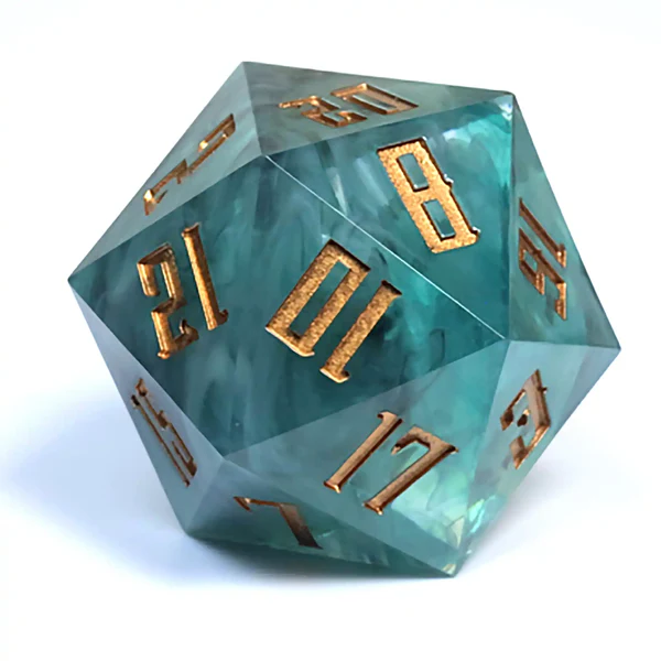 Mega D20 - 55mm Sharp Edge