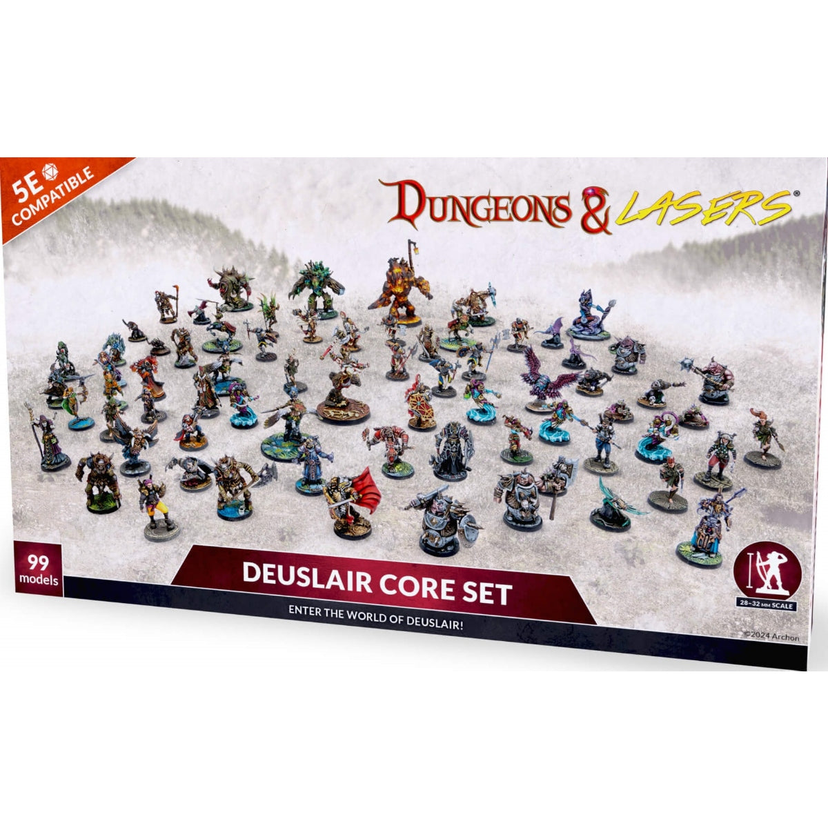 Dungeons and Lasers - Deuslair Core Set