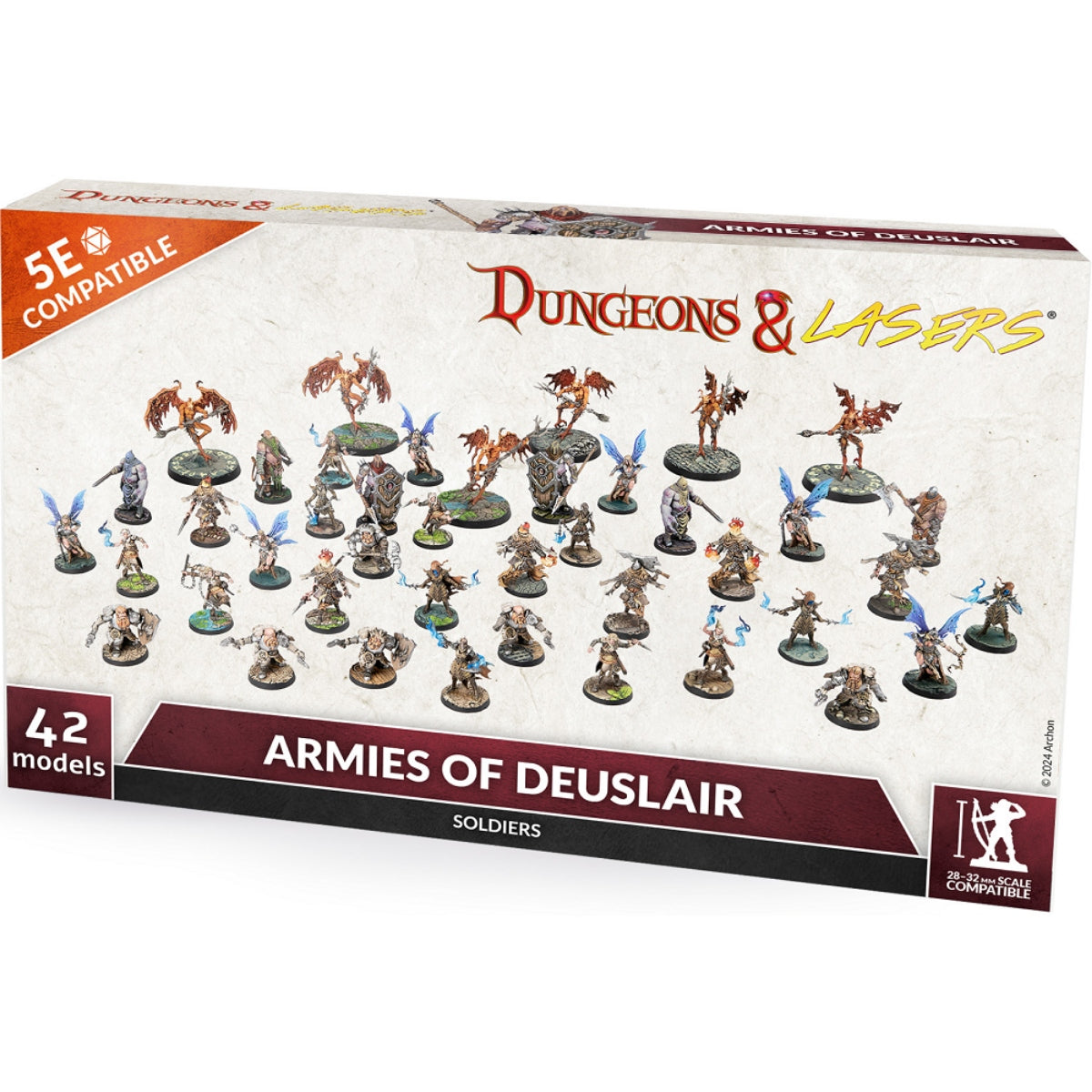 Dungeons and Lasers - Armies of Deuslair