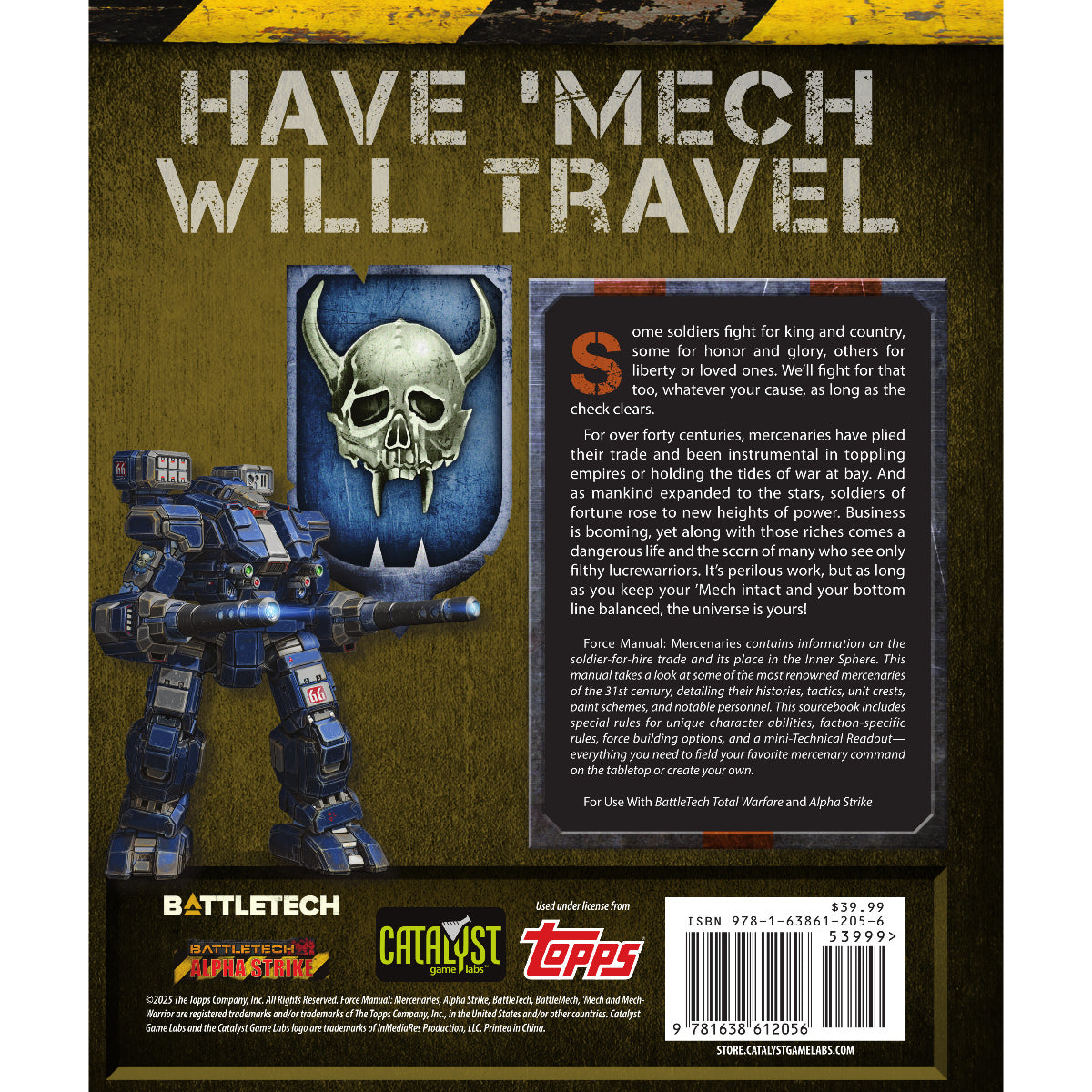 Battletech Force Manual - Mercenaries