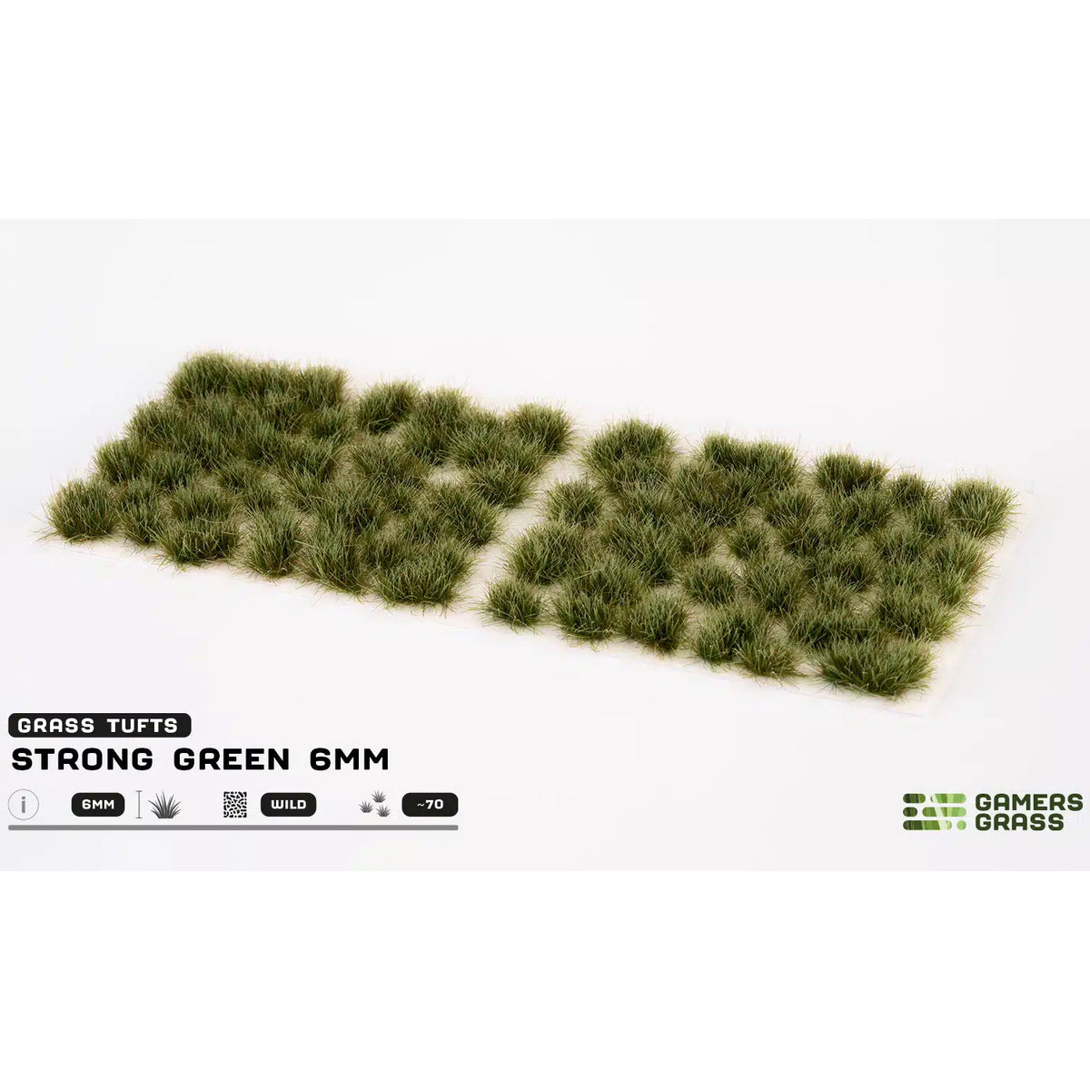 Gamer's Grass Tufts - Strong Green
