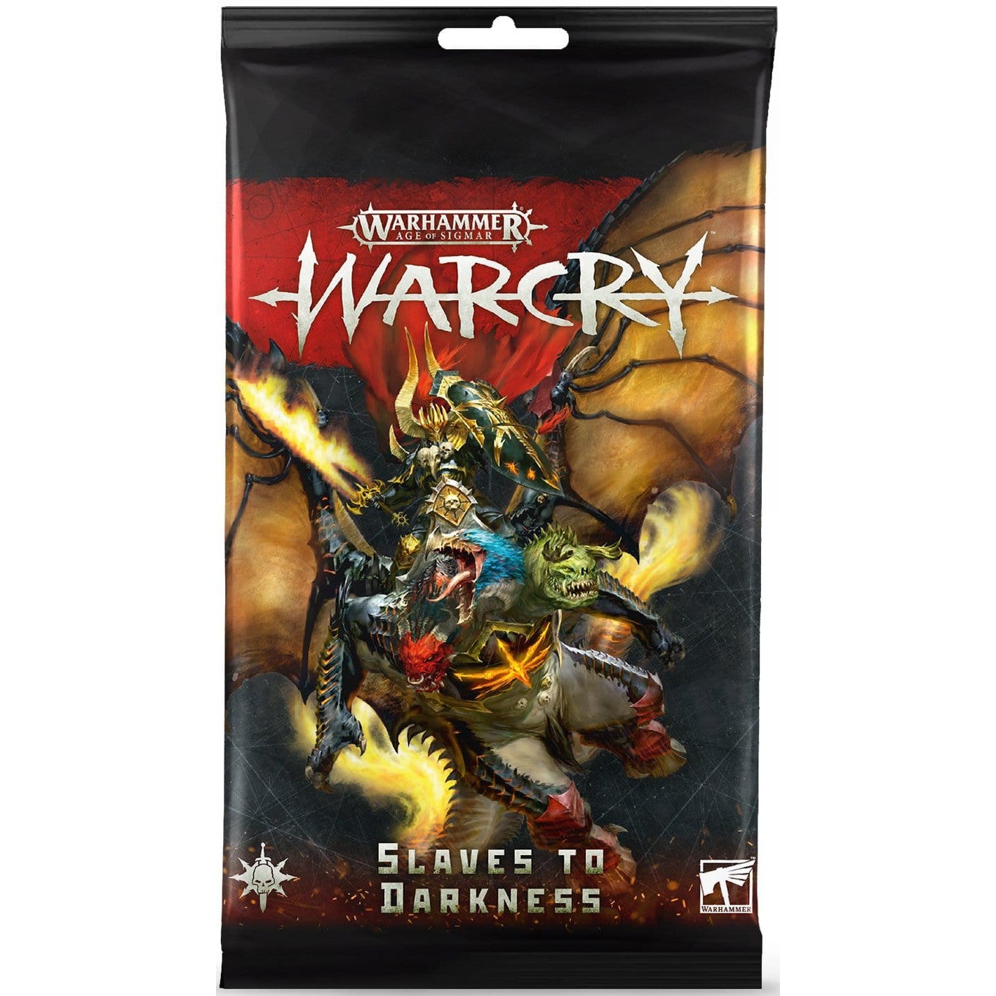 Warcry: Rules Cards - Slaves to Darkness ( 111-42-N ) - Used