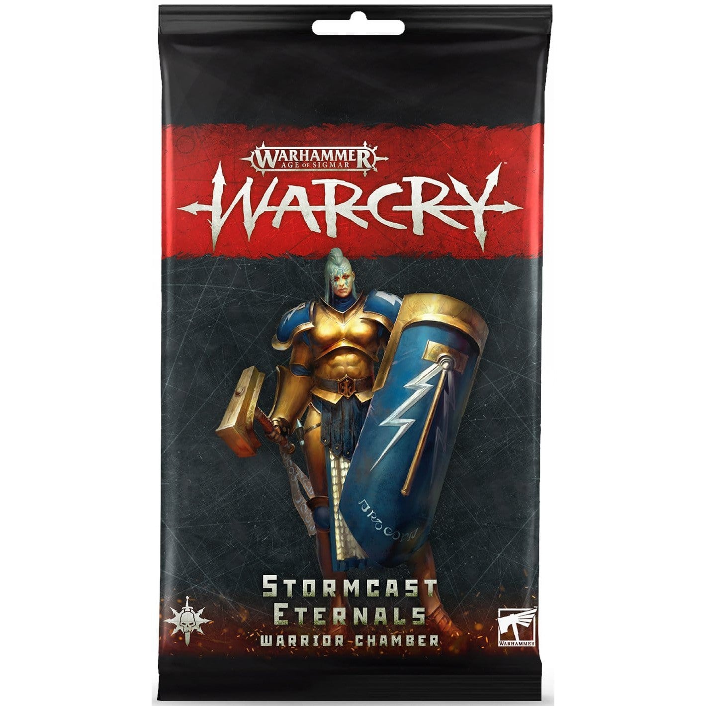 Warcry: Rules Cards - Stormcast Eternals Warrior Chamber ( 111-49-N ) - Used