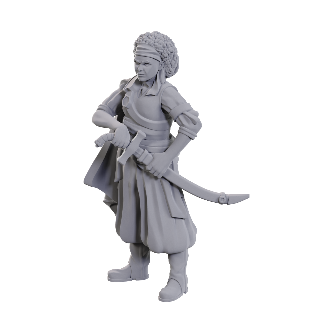 D&D Unpainted miniatures - Human Male Ansalon (90110)