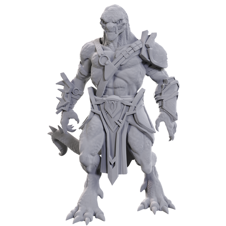 D&D Unpainted Minis: Draconian Mastermind (90757)