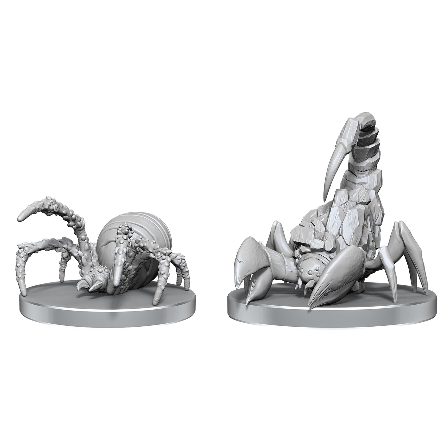 Pathfinder Unpainted Minis: Cave Scorpion & Hunting Spider (97588)