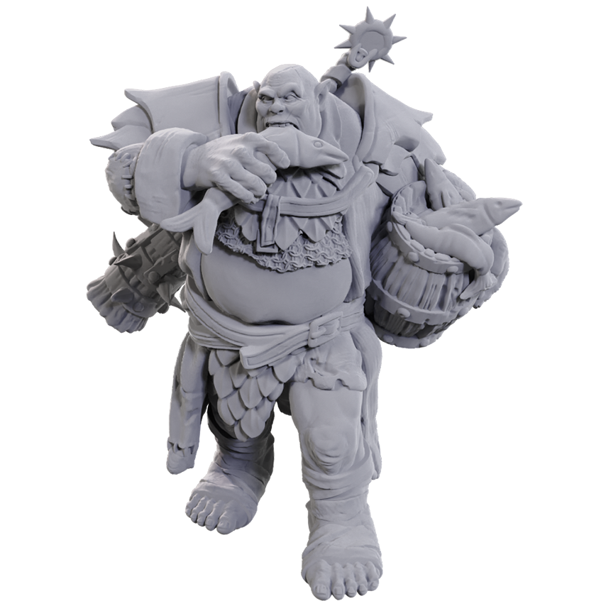 D&D Unpainted Minis: Ogre Soldier (90751)