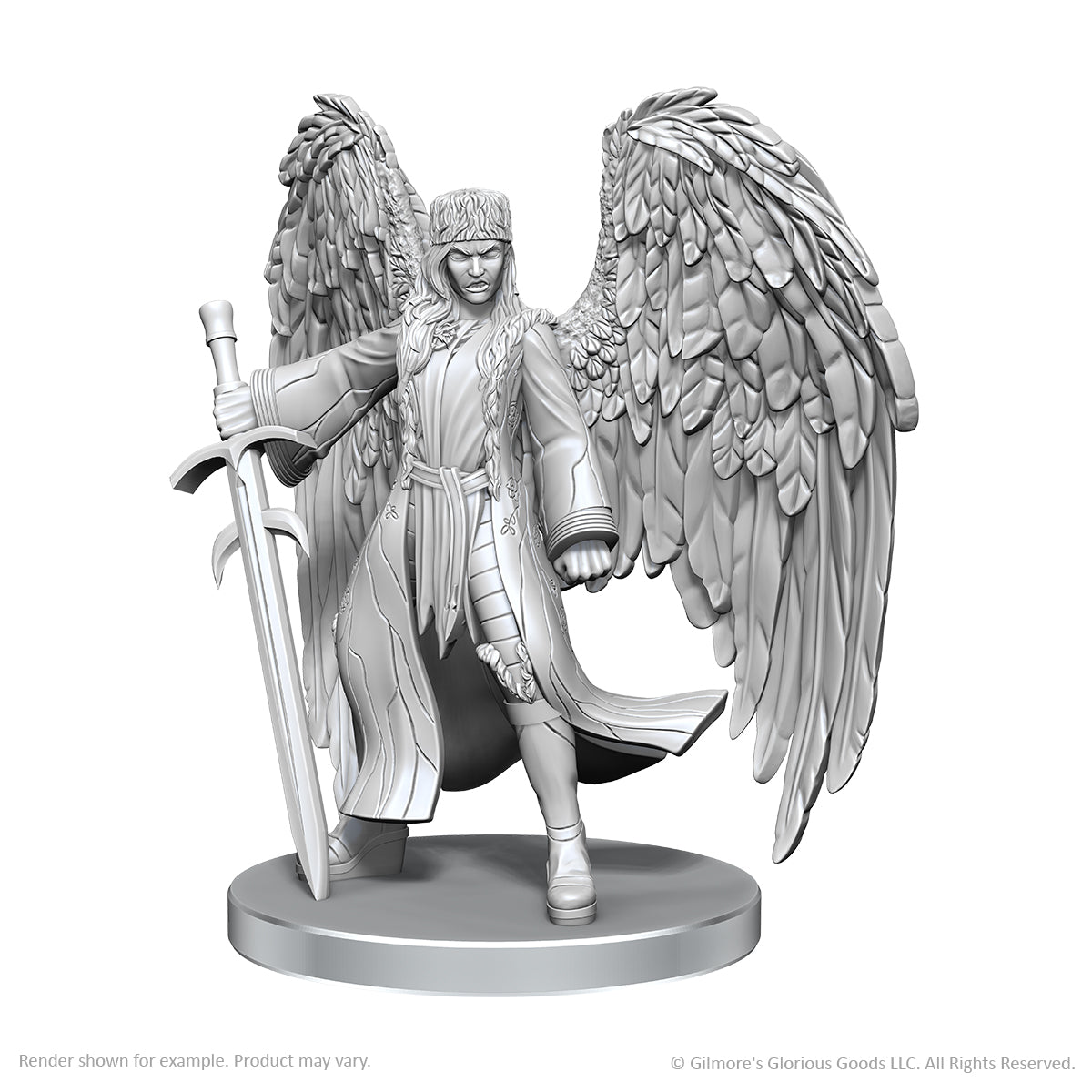 Critical Role Unpainted Minis: Yasha Nydoorin (90793)
