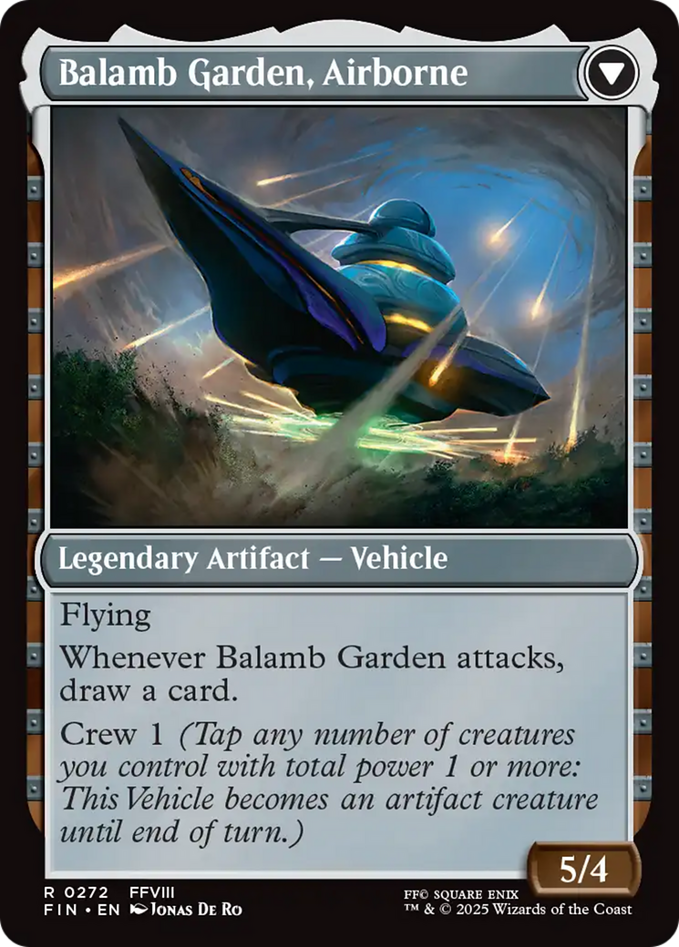 Balamb Garden, SeeD Academy // Balamb Garden, Airborne (FIN-272) - FINAL FANTASY