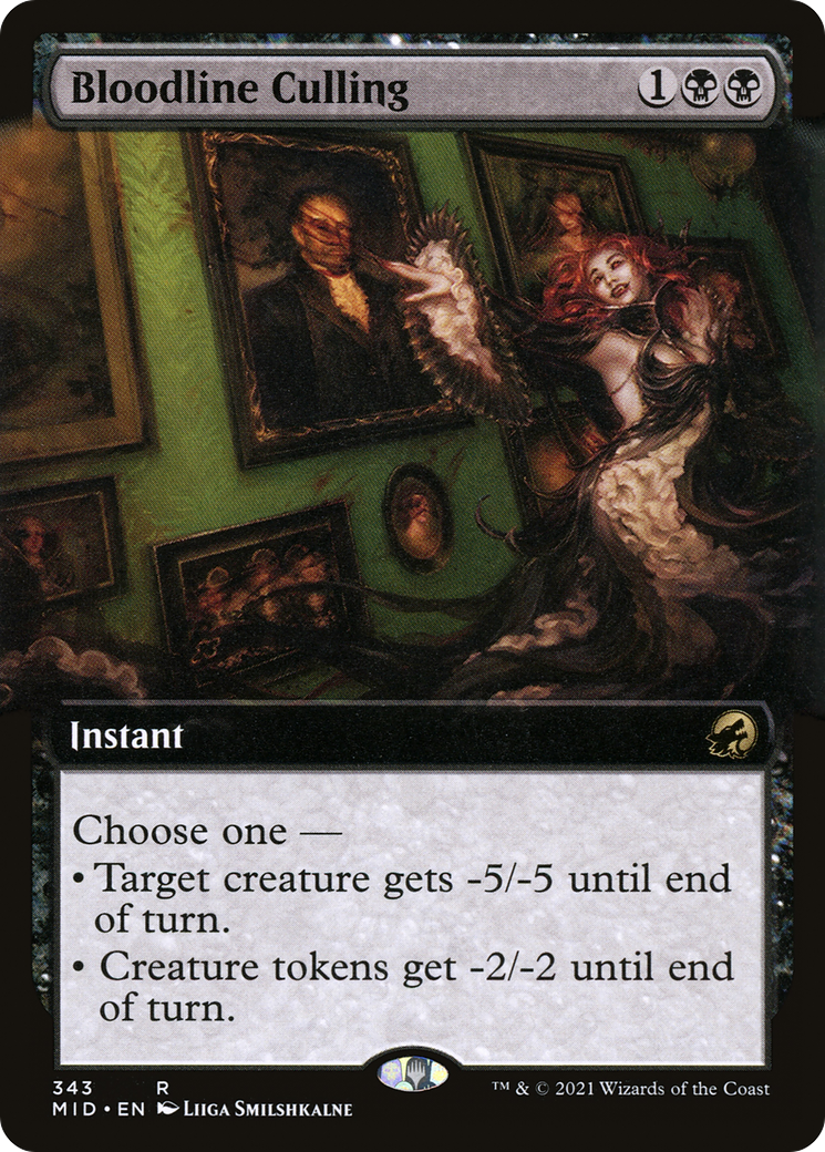 Bloodline Culling (Extended) [Innistrad: Midnight Hunt]