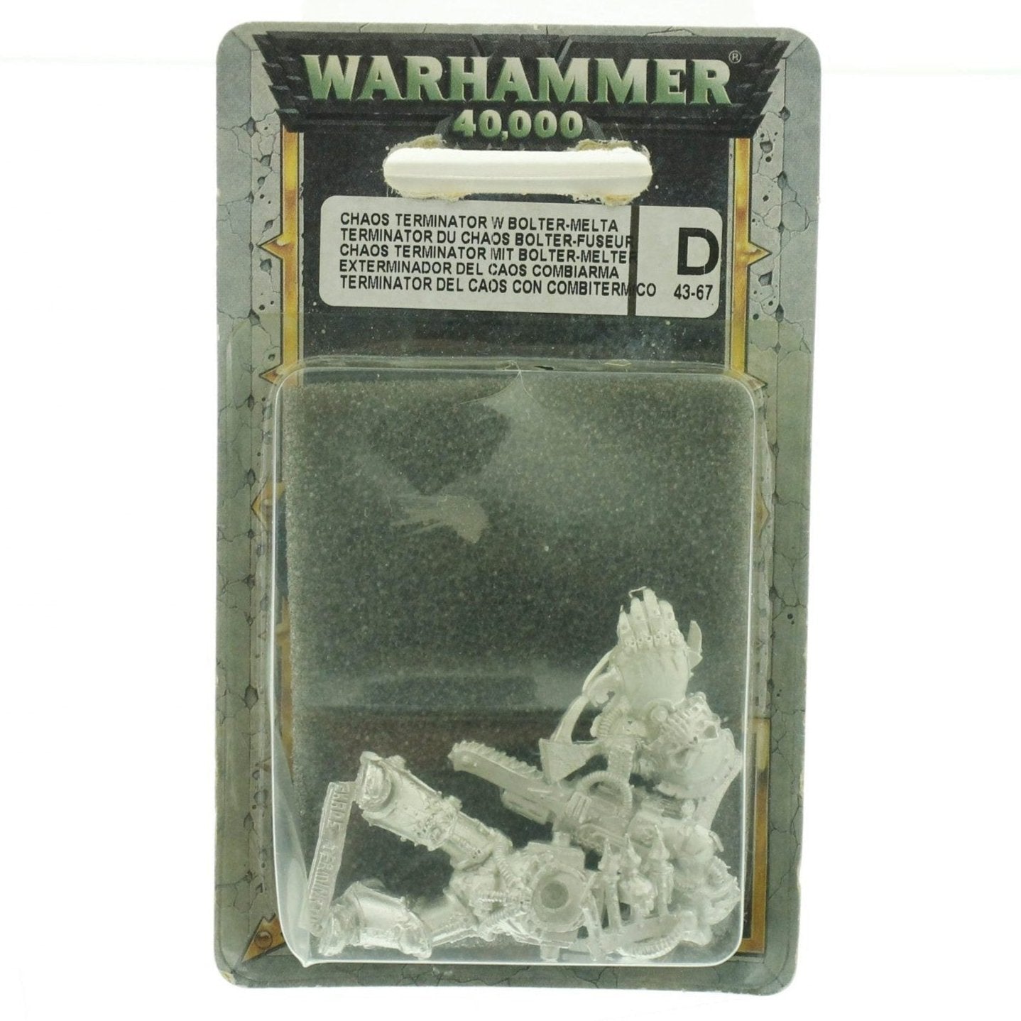 Chaos Space Marines - Chaos Terminator with Bolter-Melta (8063D-M)