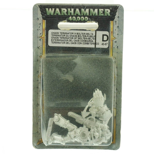 Chaos Space Marines - Chaos Terminator with Bolter-Melta (8063D-M)
