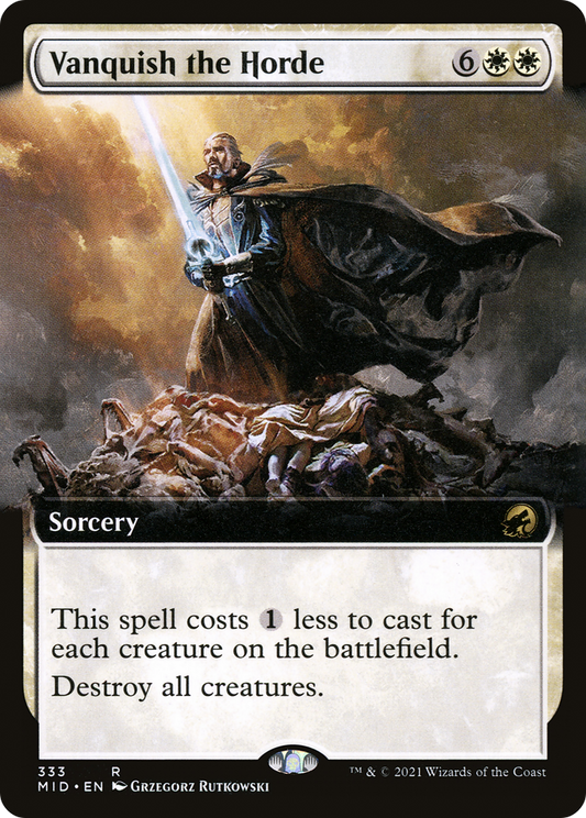 Vanquish the Horde (Extended) [Innistrad: Midnight Hunt]