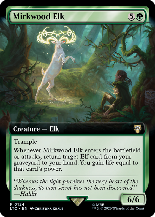Mirkwood Elk (LTC-124) - Tales of Middle-earth Commander: (Extended Art)