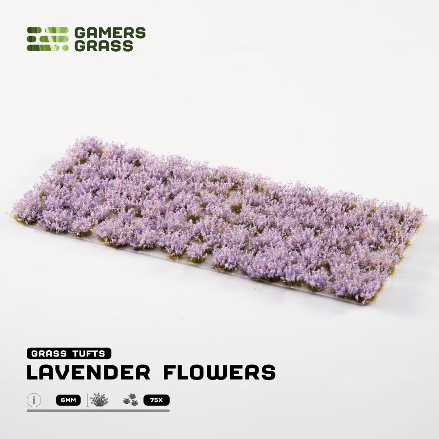 Gamer's Grass - Lavender Flowers