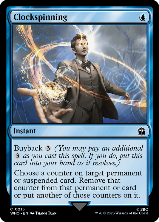 Clockspinning (WHO-215) - Doctor Who Foil