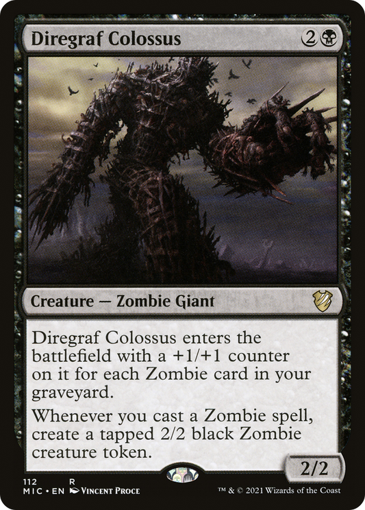 Diregraf Colossus [Innistrad: Midnight Hunt Commander]