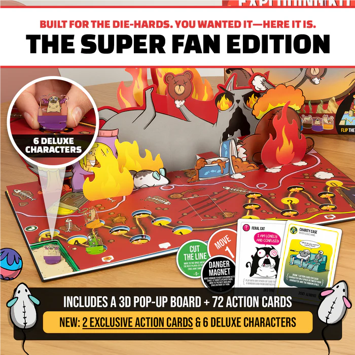 Exploding Kittens - The Board Game Super Fan Editon