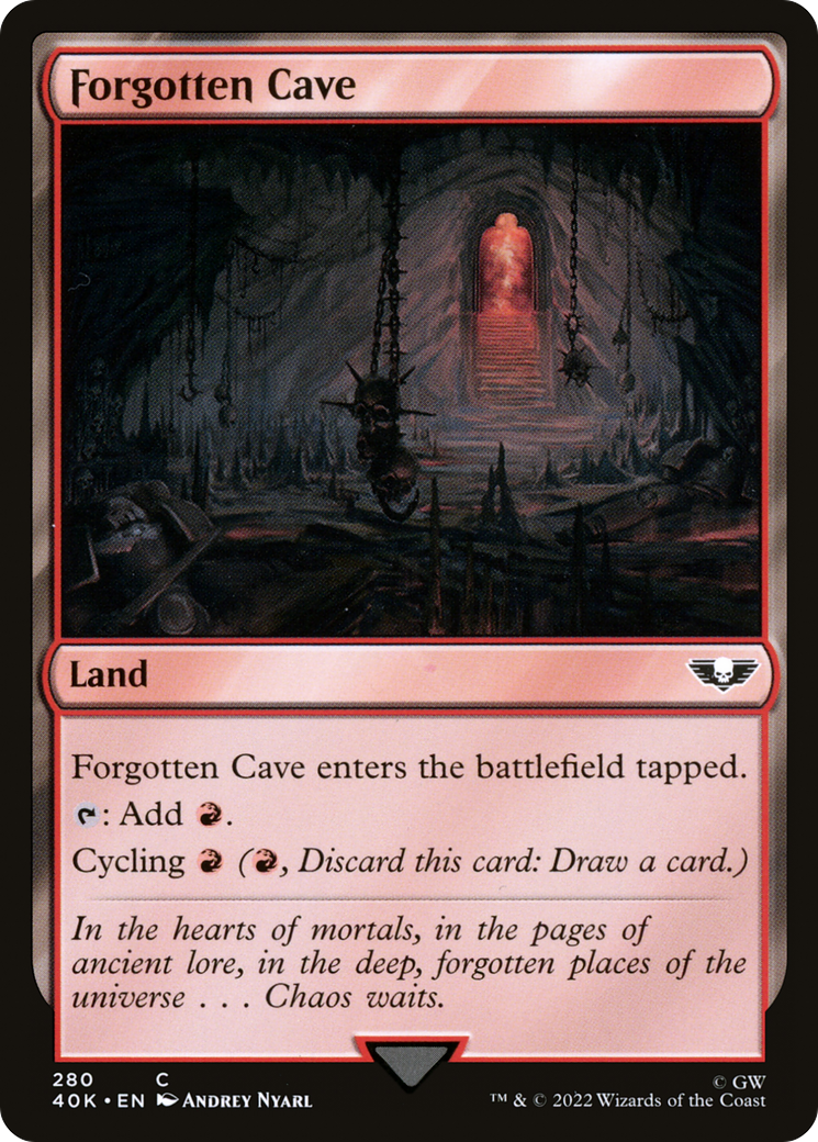 Forgotten Cave [Universes Beyond: Warhammer 40,000]
