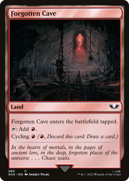 Forgotten Cave [Universes Beyond: Warhammer 40,000]