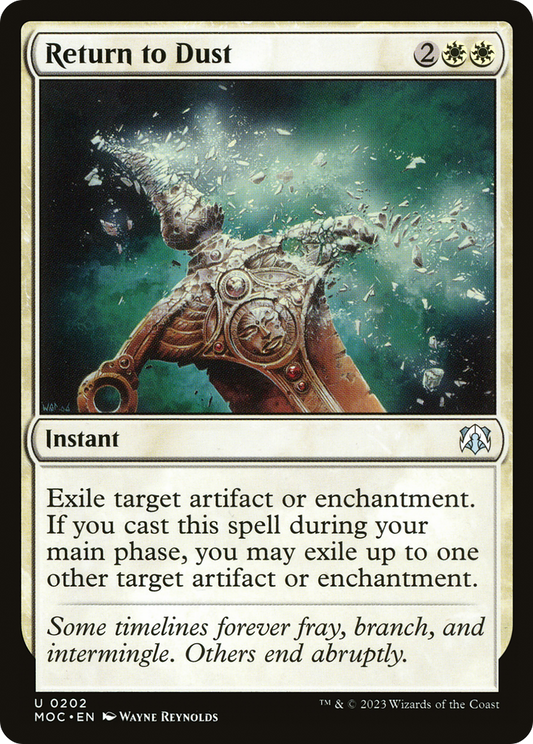 Return to Dust [March of the Machine Commander]